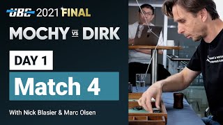 UBC 2021 Final MOCHY vs DIRK Day 1 Match 4 Backgammon [upl. by Eiwoh]