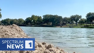 New Braunfels Celebrates as Lake Dunlap Returns After Dam Break [upl. by Asilat]