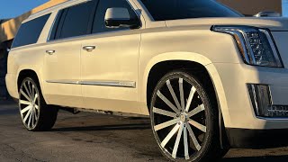 2015 Escalade ESV on 26s [upl. by Lseil552]