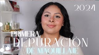 PRIMERA DEPURACIÓN DE MAQUILLAJE 2024  HolaLizy 🦋 [upl. by Aneri]