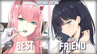 ♪ Nightcore  Best Friend → Saweetie feat Doja Cat SV ♡ ft NightCentralCore [upl. by Reivaz]