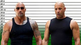 Vin Diesel Height  Hes a BIG Guy [upl. by Elrae]