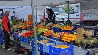 Wochenmarkt in Rojales market mercado [upl. by Dalury]