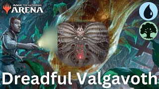 Turn 3 Valgavoth Using Manifest Dread  MTG Arena Standard [upl. by Edrahs134]