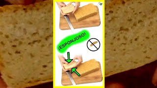 👍 Receta de PAN con harina de ARROZ  Sin Gluten  Sin TACC 👍 para CELIACOS Shorts Recetas FACILES [upl. by Lindsley]