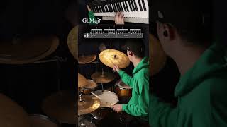 🌶️drums beats drumbeats grooves transcription piano drummer cymbals istanbulagop meinl [upl. by Cock]