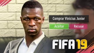 COMPREI A MAIOR PROMESSA DO REAL MADRID  Modo Carreira  FIFA 19 07 [upl. by Leirud]