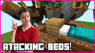 Playing Bedwars and Attacking Other Peoples Beds [upl. by Hubie23]