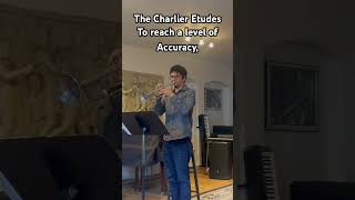 The charlier etudes This is the opening to 28 “Du staccato ternaire” trumpet trumpetpractice [upl. by Ecaidnac]