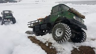 RC 2 Unimog Snow adventure [upl. by Kehoe]