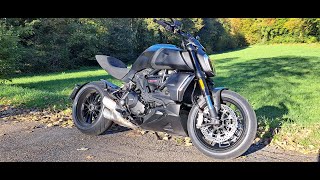 Von Heidelberg zur Burg Hornberg Ducati Diavel 1260 [upl. by Ydnas669]