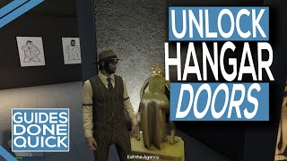 How To Unlock The Hangar Doors In GTA Online [upl. by Westfahl984]