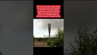 How does a Hail Cannon Work engineering technology weather didyouknow [upl. by Eiraminot]