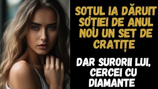 Soțul ia dăruit soției de Anul Nou un set de cratițe dar surorii lui cercei cu diamante [upl. by Llerreg]