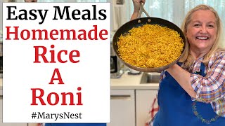 Homemade RiceaRoni Recipe  Rice and Pasta Pilaf Side Dish  RiceaRoni® Recipe [upl. by Ynetsed]