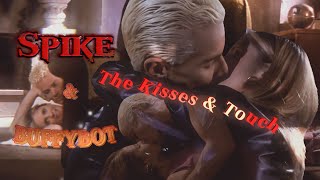 AllSpuffyScenes 5x18 Spike amp The Buffybot  The Kisses amp Touch [upl. by Retsel]