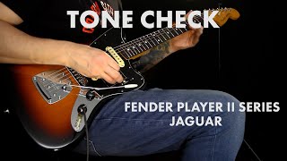 TONE CHECK Fender Player II Jaguar Demo  Cream City Music [upl. by Cavanagh]