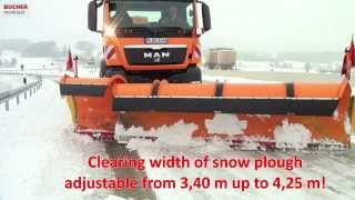 Bucher Municipal  Assaloni E90S 4050 Snow Plough [upl. by Assyle]