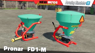 FS22  Pronar FD1M  Farming Simulator 22 New Mods Review 2K60 [upl. by Grigson91]