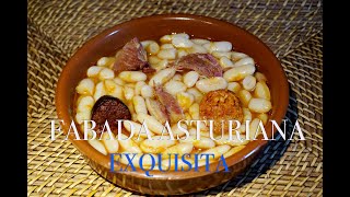 Fabada asturiana receta casera y tradicional [upl. by Judsen]