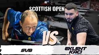 JACOBY SCOTTISH OPEN 2024 • SHANE VAN BOENING VS EKLENT KACI [upl. by Omero]