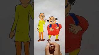 Motu patlu drawing with colour👌 motupatlu youtubeshorts shorts short drawing viral trending [upl. by Domella]