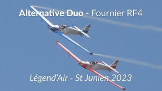 Alternative Duo  Fournier RF4 à Légend’Air 2023 St Junien [upl. by Theta]