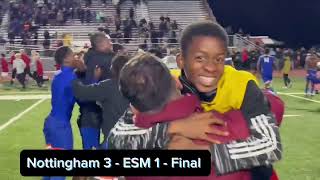 Nottingham High School Soccer Section 3 championship game 2024 [upl. by Salokcin]