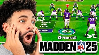 MY FIRST GAME OF MADDEN 25 ENDED ON THE LAST PLAY OF THE GAME [upl. by Laurentia]