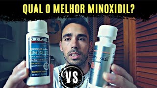 Qual o melhor Minoxidil Foligain VS Kirkland [upl. by Kerri]