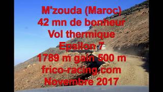 Parapente à Mzouda Maroc novembre 2017 [upl. by Nwahsek]