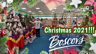 CHRISTMAS 2021 at BOSCOVS  Butler PA [upl. by Eenolem]