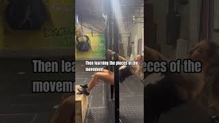 Unlocking the Bar Muscle Up Journey barmuscleups competitivefemaletraining [upl. by Atinal]