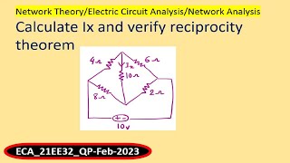 Verify Reciprocity Theorem [upl. by Antonino87]