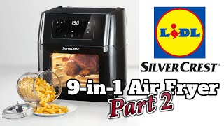 Lidl 9in1 Air Fryer  Part 2  Feature Testing [upl. by Ittocs]