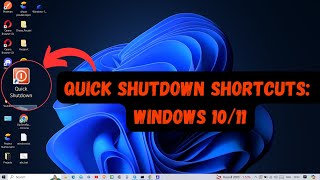 Quick Shutdown Shortcuts Windows 1011 [upl. by Pietro]