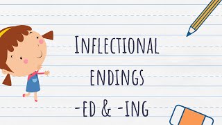 Inflectional Ending ed and ing  More grammar rules  Lesson [upl. by Corder]