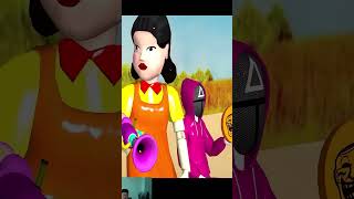 Squid Game  Miss T Join SQUID GAME 오징어 게임 vs Scary Teacher 3D Play Game shorts [upl. by Anileuqcaj]