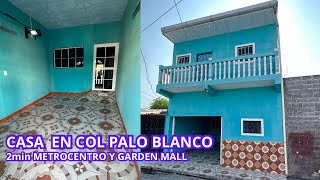 SE VENDE CASA COL PALO BLANCO2 MIN DE METROCENTROWSAPP 1 938 444 0707 [upl. by Corie383]