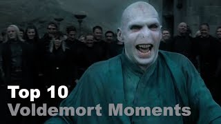 Top 10  Voldemort Moments [upl. by Radmilla]