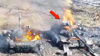 Russia launched a massive tank attack on Krinky but Ukraine set a trap [upl. by Imoyn]