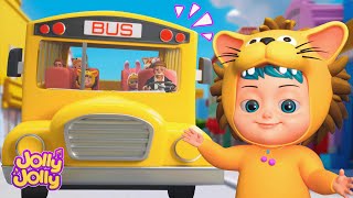 Las Ruedas Del Autobús y más  Jolly Jolly en Español  Canciones Infantiles [upl. by Leonsis]