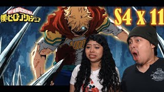 MIRIO VS OVERHAUL  EXTREMELY EMOTIONAL  MY HERO ACADEMIA SEASON 4 EPISODE 11 REACTION [upl. by Aikal]