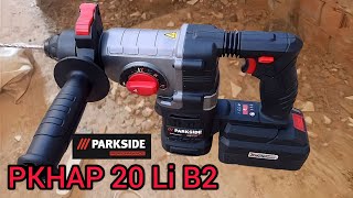 PARKSIDE PERFORMANCE PKHAP 20 Li B2 parkside parksideperformance toolslidlhammerdrill [upl. by Nnayr598]