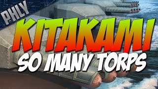 World Of Warships Gameplay KITAKAMI 40 MAX TORPS [upl. by Supple]