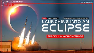 LIVE NASA 3 Rocket Eclipse Launch [upl. by Aniral367]