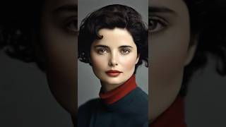 What if Isabella Rossellini aged like the rest of us shorts isabellarossellini ageprogression [upl. by Suiram]