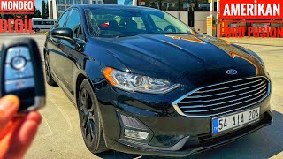 AMERİKA CHICAGO’DAN SAKARYA’YA  MONDEO DEĞİL FORD FUSİON SE  MONDEO’DAN FARKLARI [upl. by Natsrik]