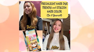 Freshlight Hair Dye Trendy and Stylish Hair Color Do it Yourself [upl. by Yokum]