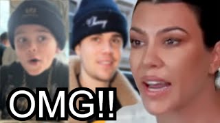 Kourtney Kardashian Reveals Justin Biebers Child To The World  Scott Disick SAID WHAT [upl. by Wong]